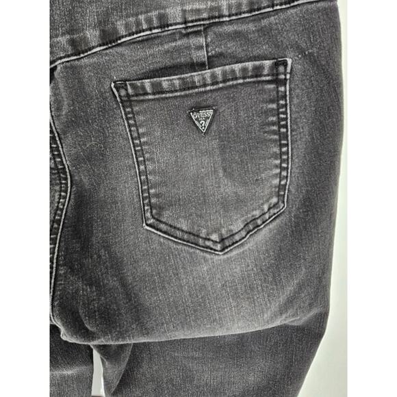 GUESS Women's Black Pull on Match Fit Mid Rise Blended Jegging Jeans Size L - Picture 5 of 7